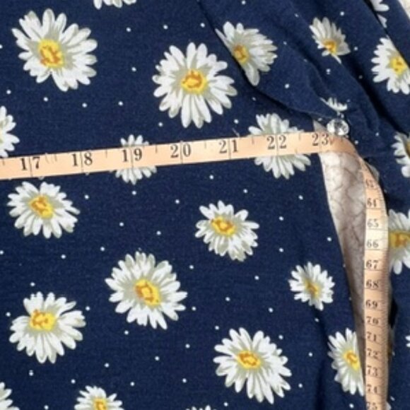 Veranee Womens Plus Size Swing Tunic, 3/4 length Sleeves, Size 2X - Picture 4 of 8